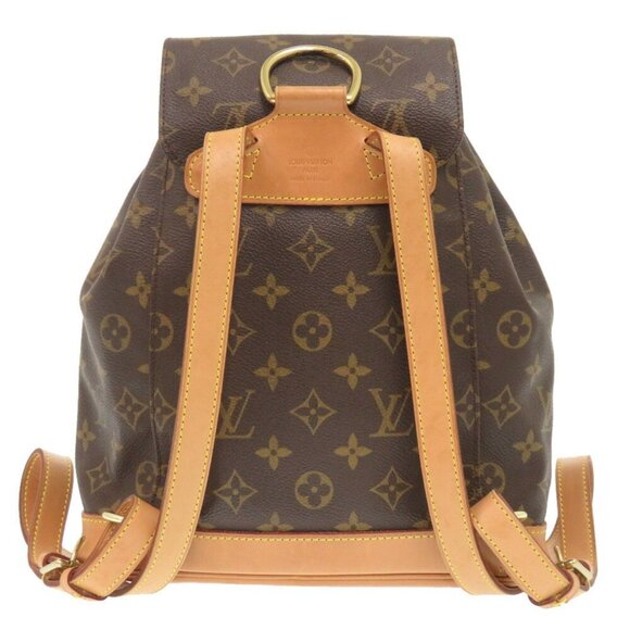 LOUIS VUITTON Brown Monogram Backpack - Picture 3 of 10